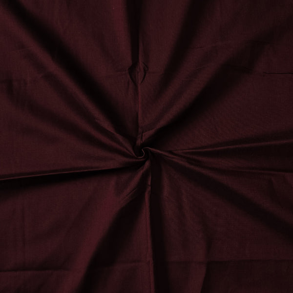 Cotton Silk - Maroon Fabric