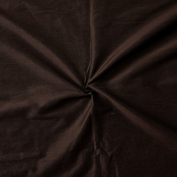 Cotton Silk - Brown Fabric