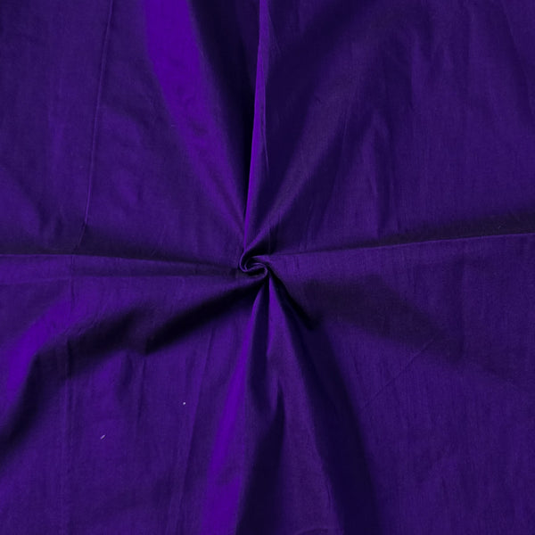 Cotton Silk - Dark Purple Fabric