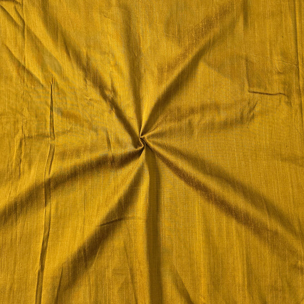 Cotton Silk- Mustard Yellow Fabric