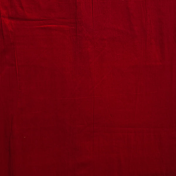 Cotton Silk - Red Fabric