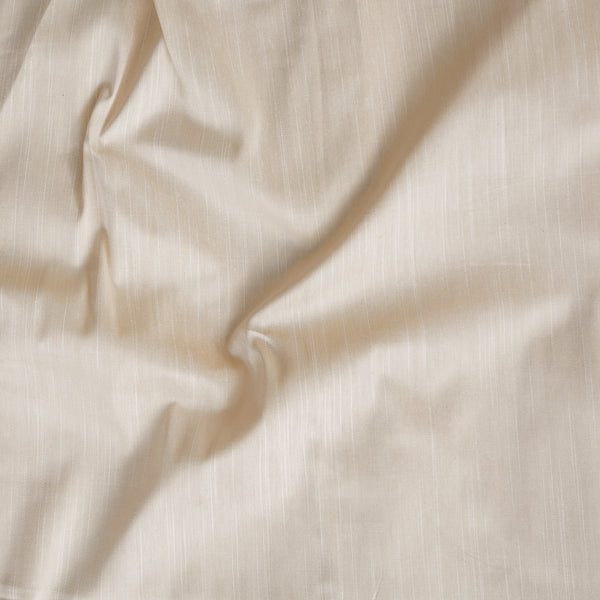 Cotton Silk Beige Plain Fabric