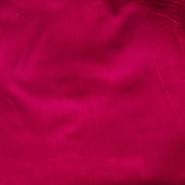 Cotton Silk Pink Plain Fabric