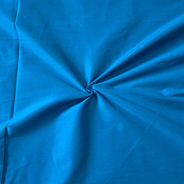 Cotton Silk - Sky Blue Fabric