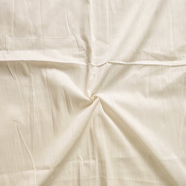 Cotton Silk - White Fabric