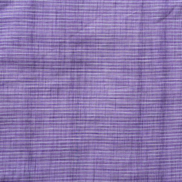 Pure Cotton Handloom Light Purple Textured Fabric