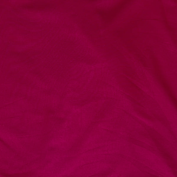 Pure Cotton Flex Dyed Pink Plain Fabric