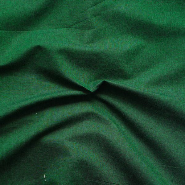 Pure South Cotton Dark Green Fabric