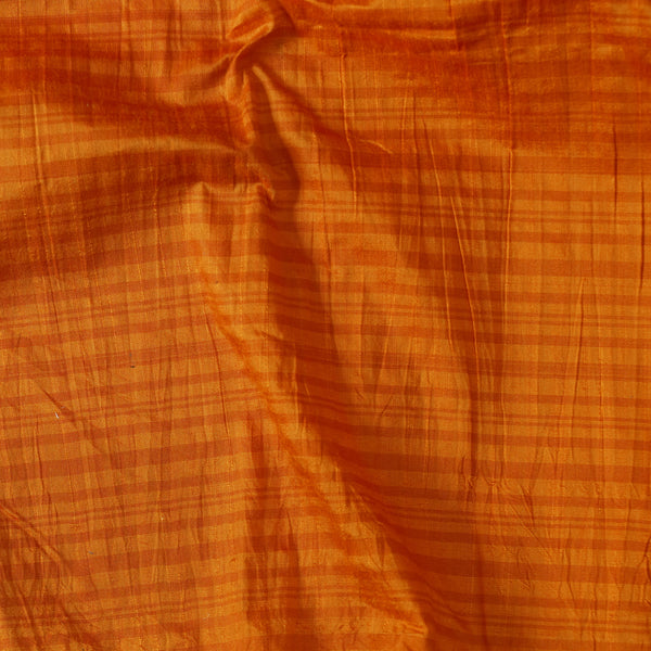 Dupion Cotton Silk Orange Fabric