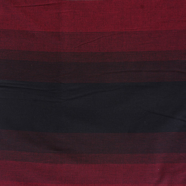 Pure Cotton Handloom Multi Shades Of Brownish Grey Burgundy Fabric