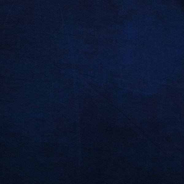 Pure Cotton Indigo Dye Plain Fabric