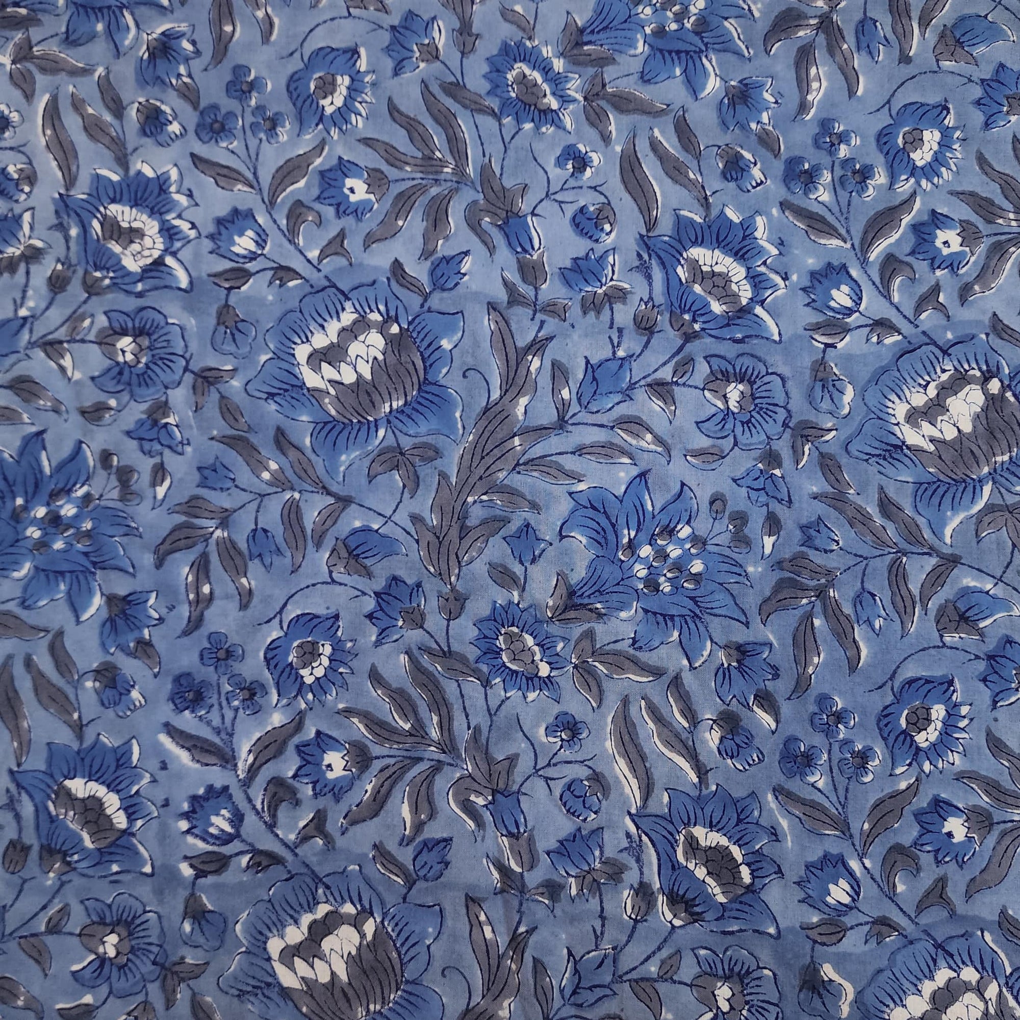 Jaipuri, Mughal , Jaal, Rapid Hand Block Print Cotton Fabrics Online ...