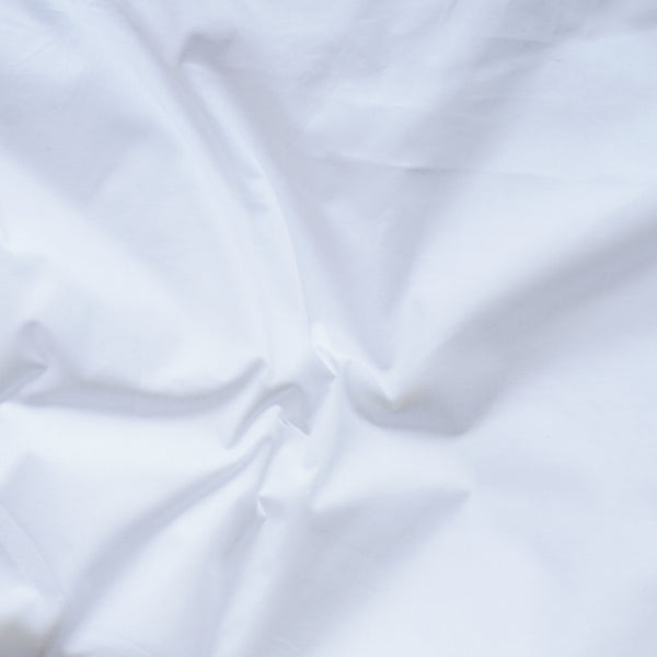 Pure Cotton Mul Cream Plain Fabric