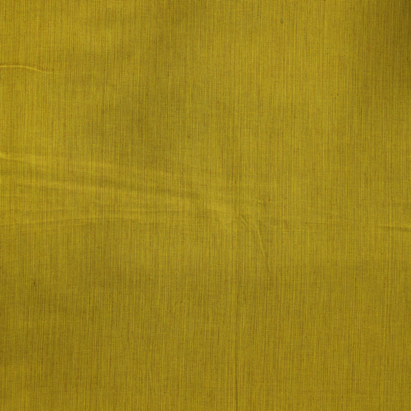 Pure Cotton Plain Handloom Mustard