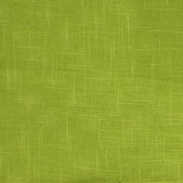 ( Pre-Cut 1.20 Meter ) Pure Cotton Plain Light Green Hand Woven Fabric