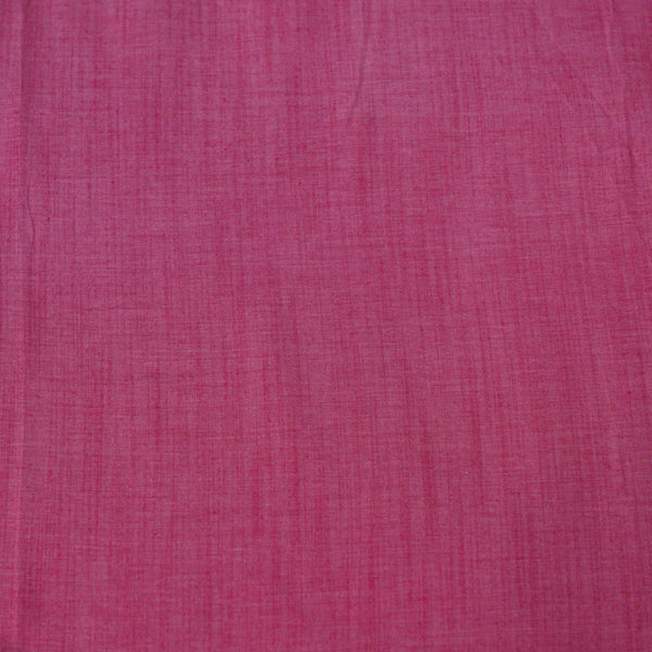 Pre-cut 2.20 meter Pure Cotton Soft Textured Pink Slub Fabric