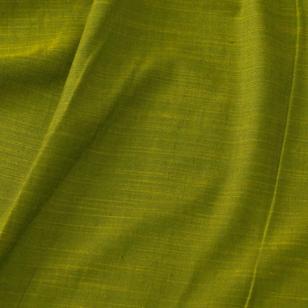 ( Pre-Cut 2.35 Meter ) Rayon Slub Cotton Fabric Green