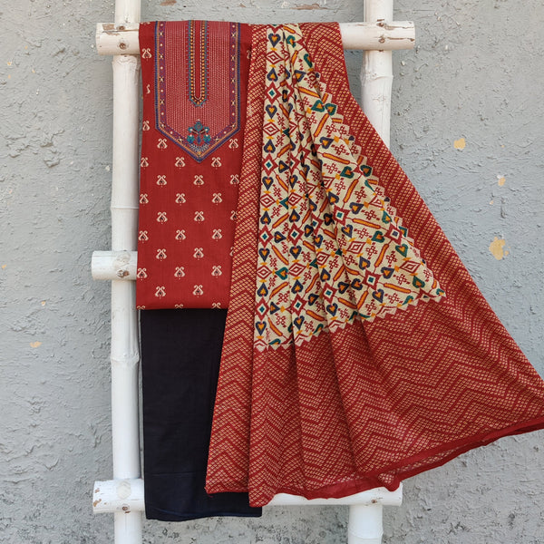 AVNI - Pure Cotton Printed Everydy Wear Suit