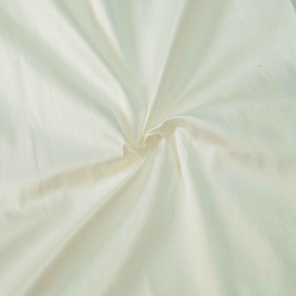 Cotton Silk - Pearl White