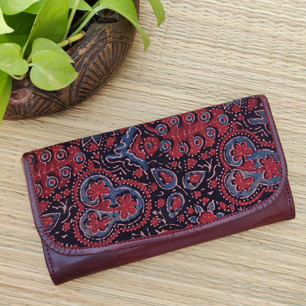 JODHPURI - Black Ajrak Wallet