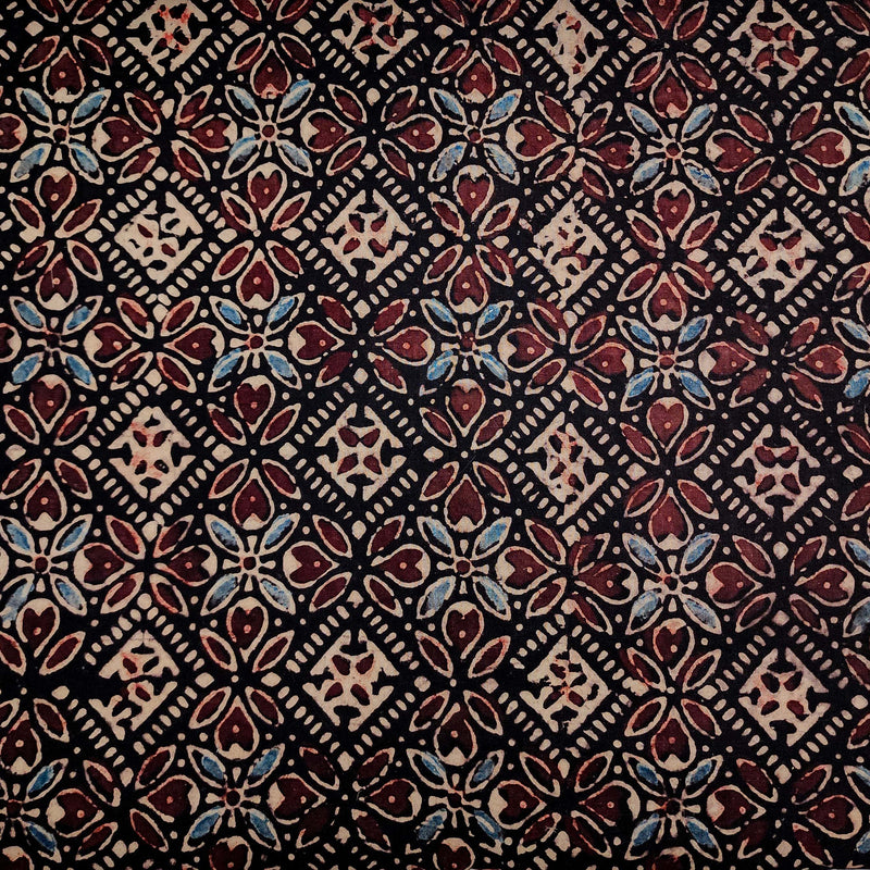 Ajrak Fabrics – Buy Online Ajrak Fabrics, Ajrak Cotton Hand Block Print ...