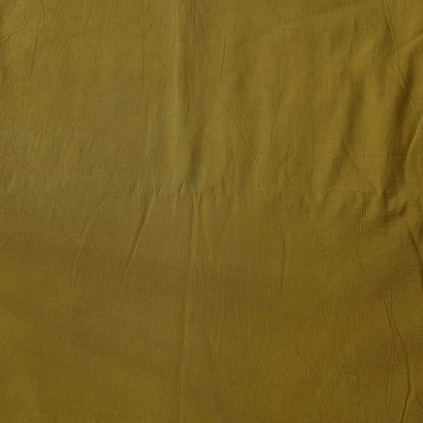 Pure Cotton Hand Dyed Ajrak Mustard Fabric