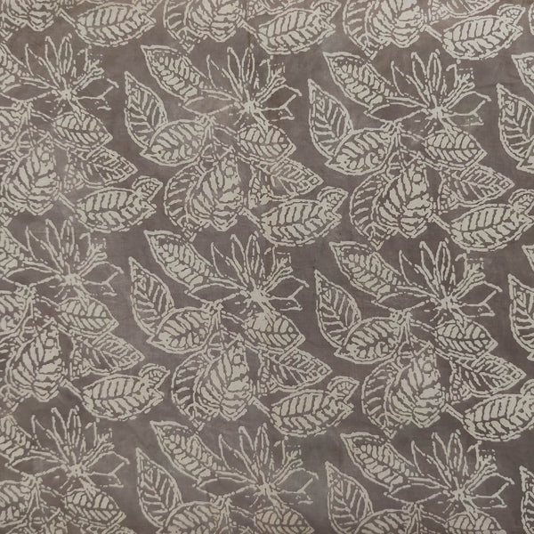 Pure Cotton Kashish With Cream Floral Hand Block Print Fabric