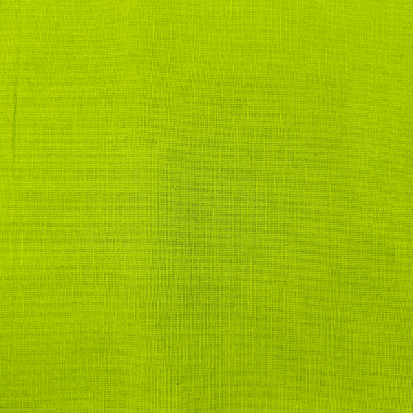 Pure Cotton Light Green Handloom Fabric