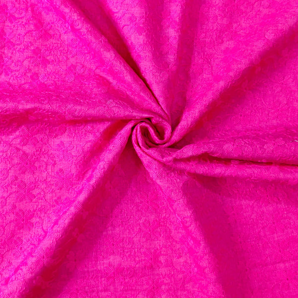 Pure Cotton Pink Hakoba Fabric