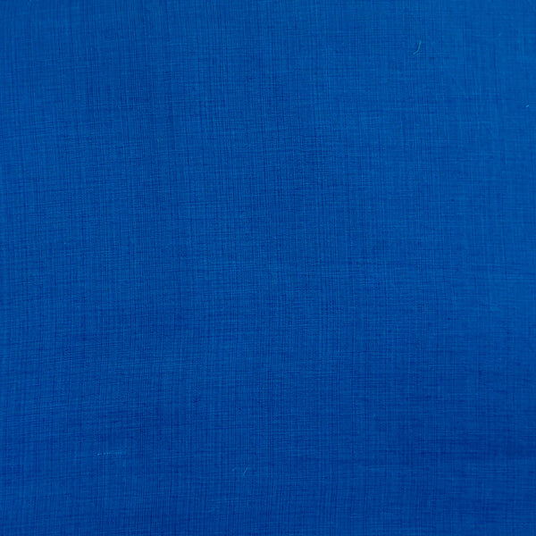 Pure Cotton Textured Blue  Woven Fabric