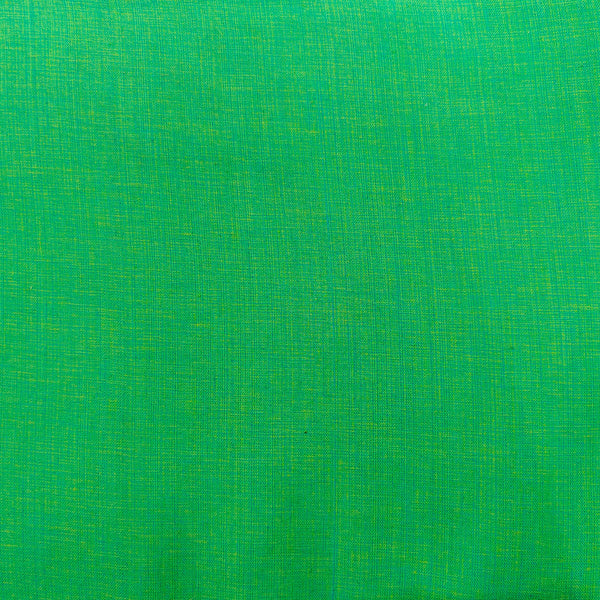 Pure Cotton Textured Seafoam  Woven Fabric