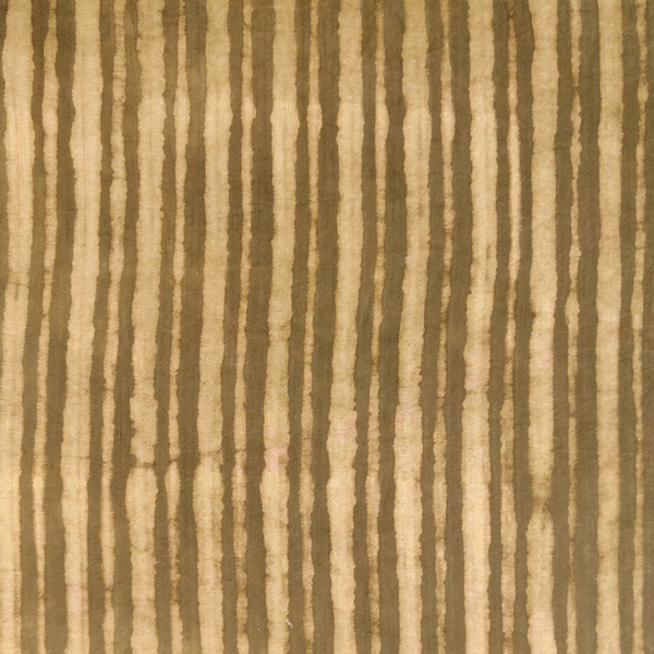 Pure Doby Cotton Bagru Sandy Wavy Stripes Hand Block Print Fabric