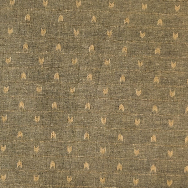 Pure South Cotton Ash Bown With Arrow Heads Woven Fabric