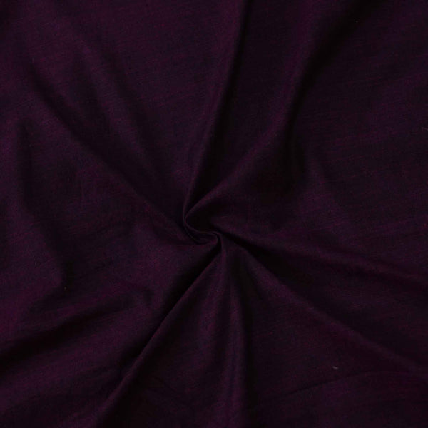 Rayon Slub Cotton Fabric Dark Wine