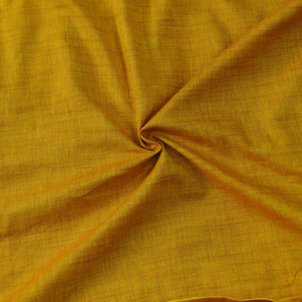 Rayon Slub Cotton Fabric Haldi Yellow