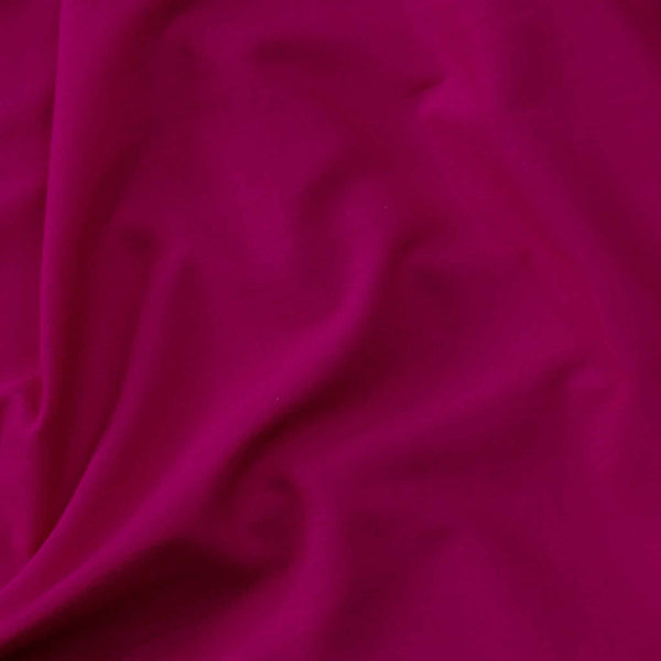 Rayon Slub Cotton Fabric Magenta