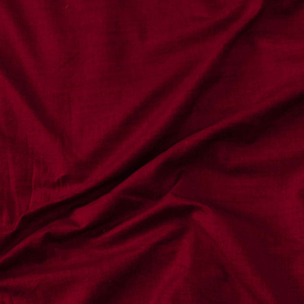 Rayon Slub Cotton Fabric Maroon