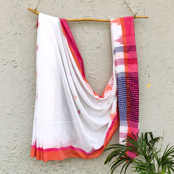 SHUBHA - Pure Cotton Bengal Woven Saree