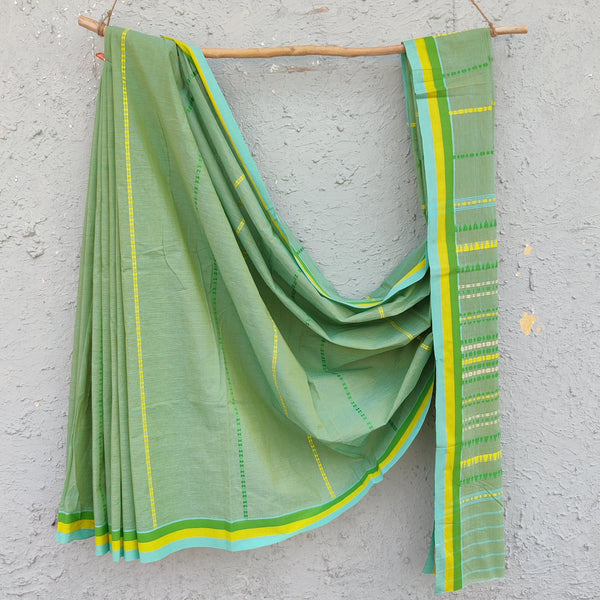 TARA- Pure Cotton Bengal Handloom Saree